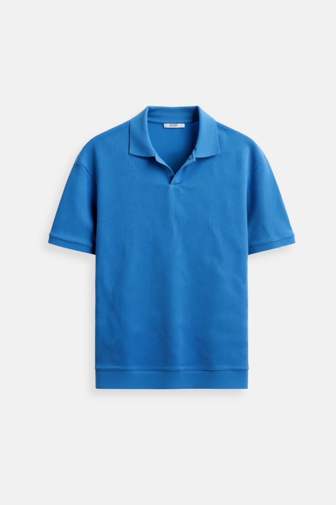 Wool-Blend Structured Polo Shirt
