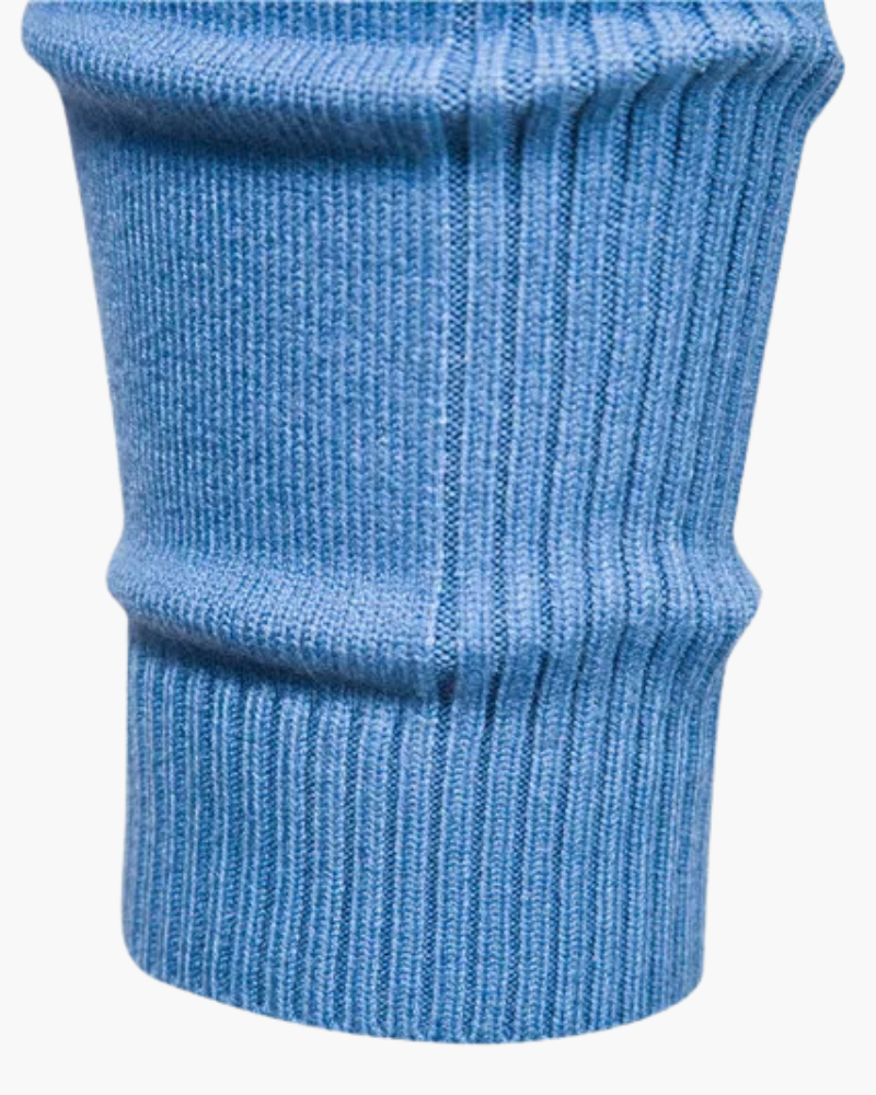 Litasmen Slim Fit High Neck Sweater – Elegant Cotton Blend