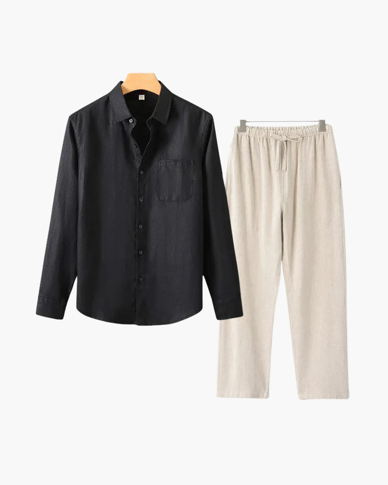 Cape Town Linen Shirt – Lightweight & Elegant Summer Essential