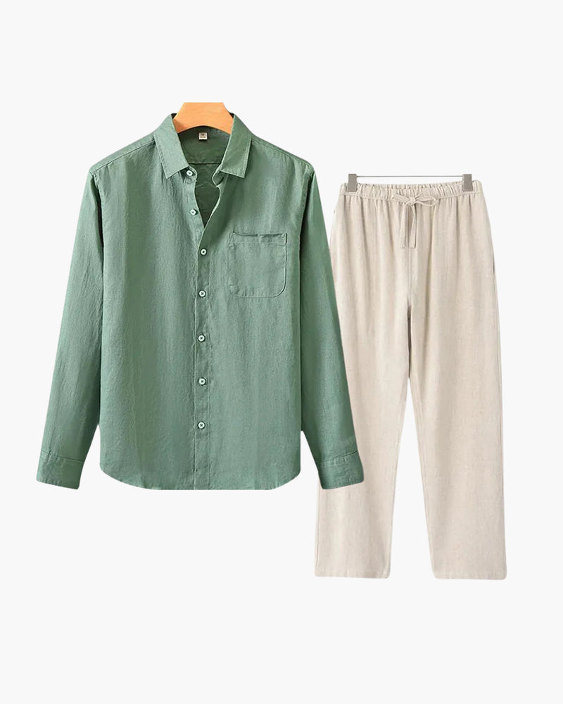 Cape Town Linen Shirt – Lightweight & Elegant Summer Essential