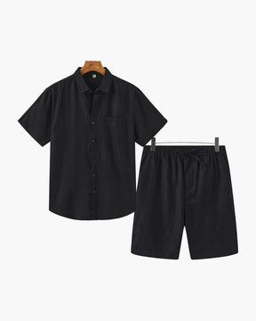Old Money Linen Combo Shorts