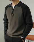 Litasmen Ravello Zip-Up Sweater – Premium Cotton Comfort