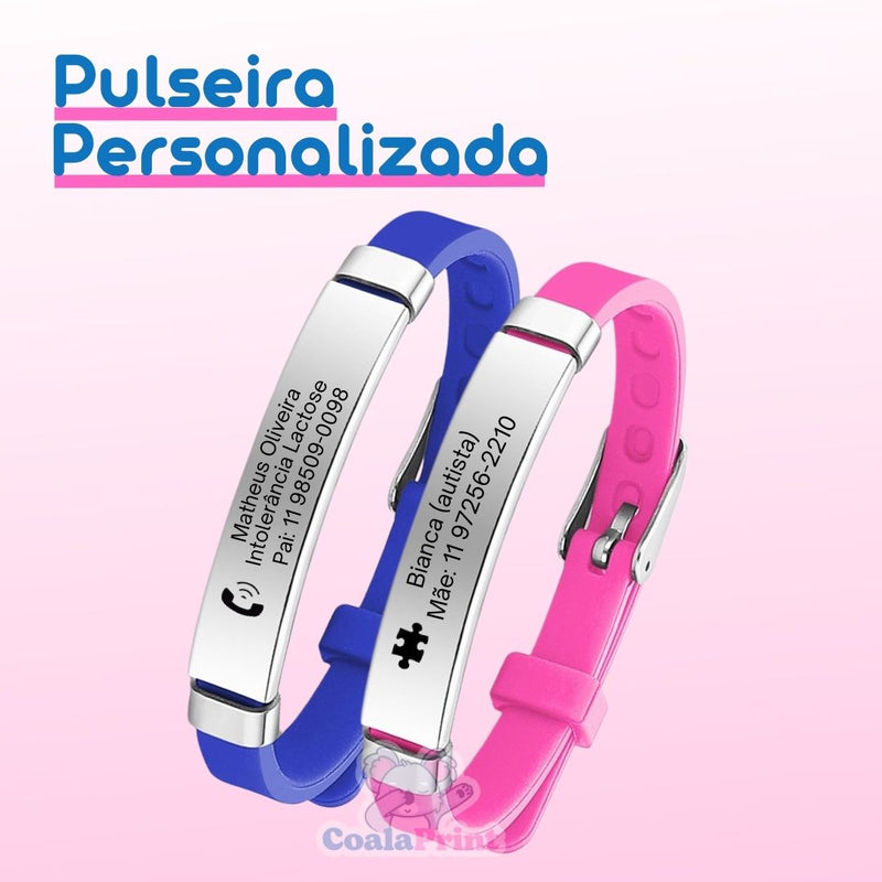 Pulseira Personalizada + Brinde CoalaFriday - Litasmen