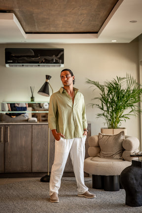 Cape Town Linen Shirt – Lightweight & Elegant Summer Essential
