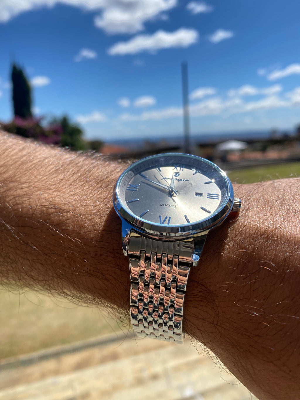 Poedagar Men's Quartz Watch - Buy 1 Get 3 Free