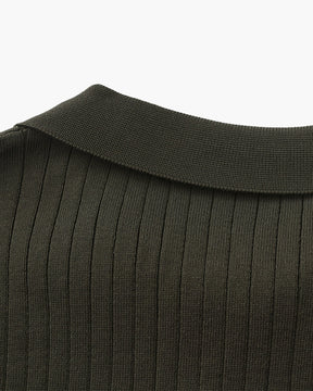 Premium Ribbed Cotton Polo Shirt