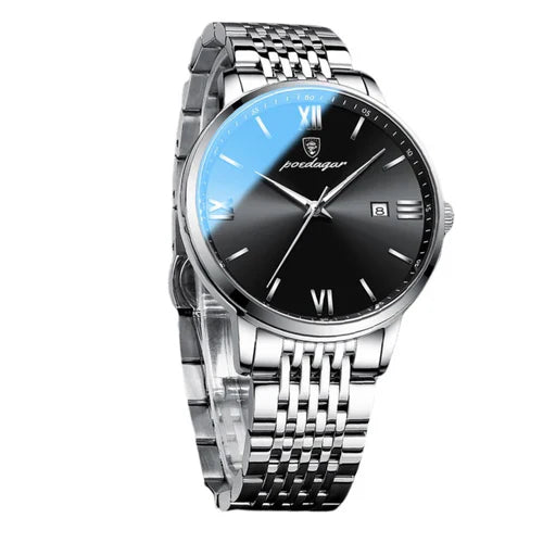 Poedagar Men's Quartz Watch - Buy 1 Get 3 Free