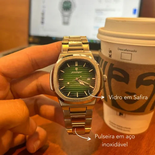 Relógio Masculino Poedagar Luxury